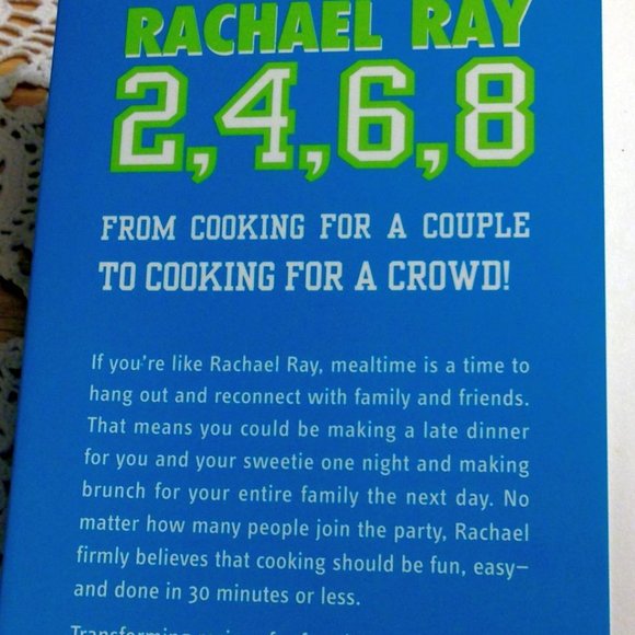 Rachael Rae 2,4,6,8 cookbook - meals for game night or two - Picture 3 of 10